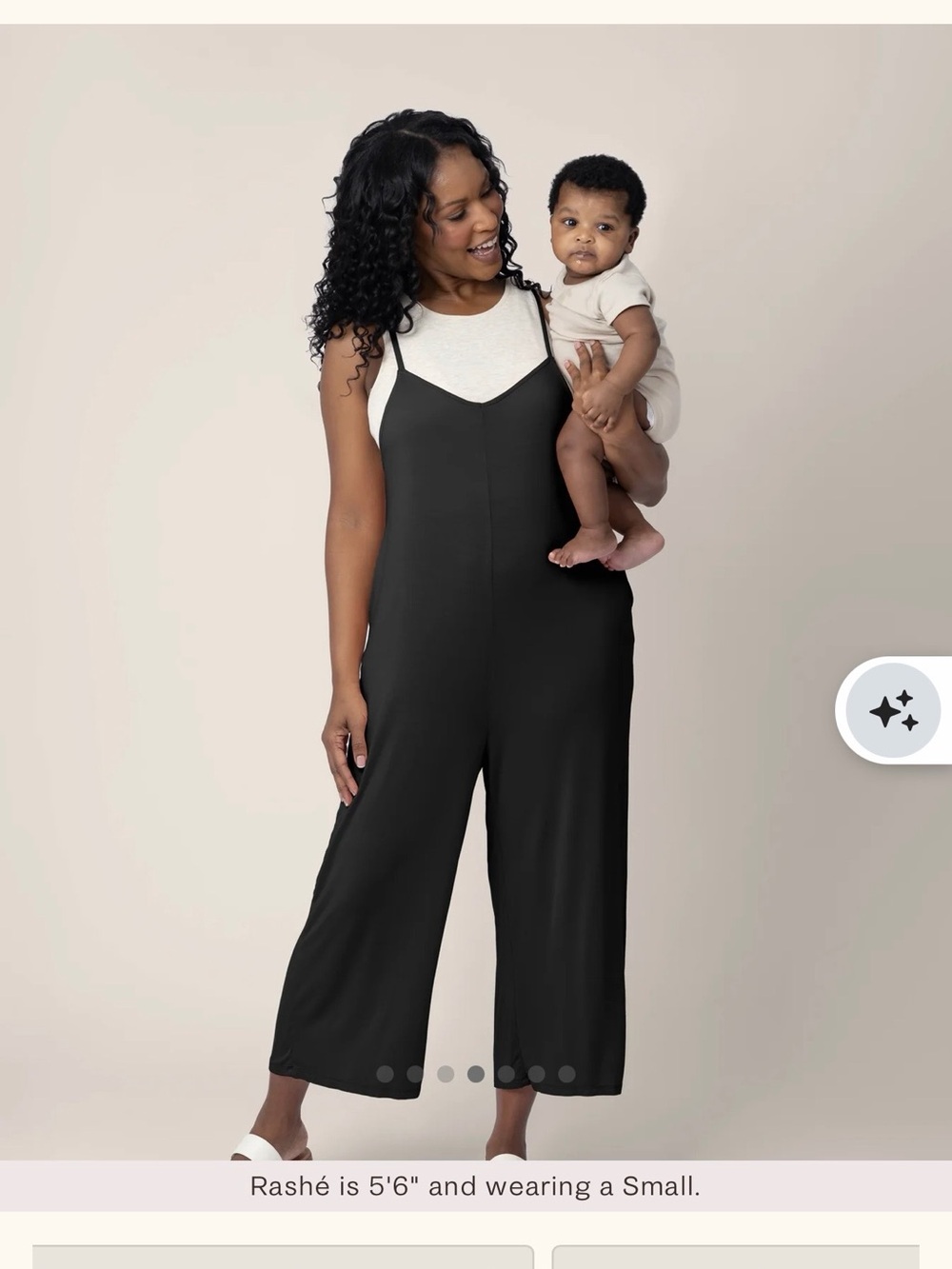 Kindred Bravely - Charlie Maternity & Nursing Romper - Picture 4 of 5